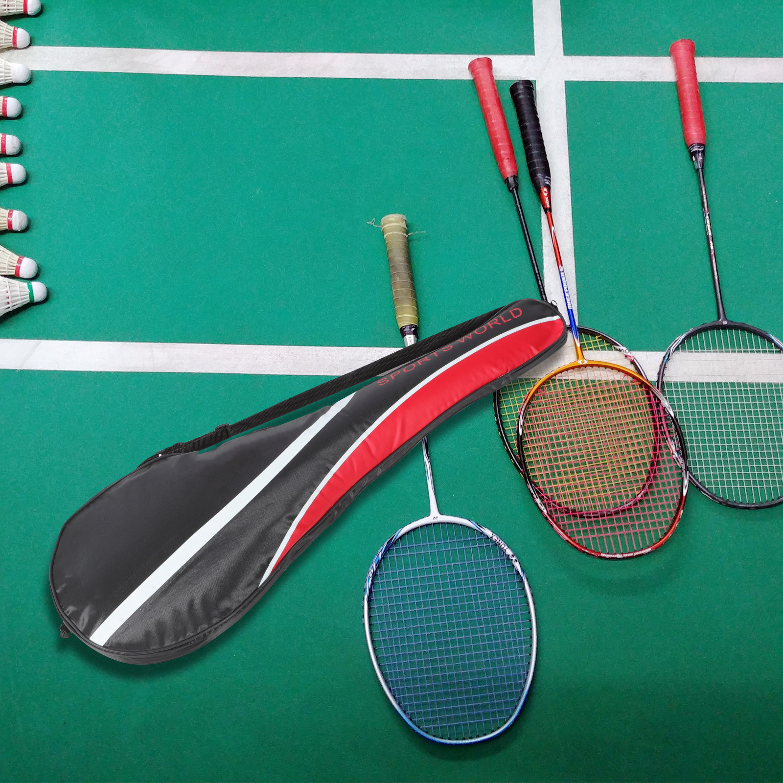 Badminton Single - Badminton Racket Bag Oxford Cloth Portable