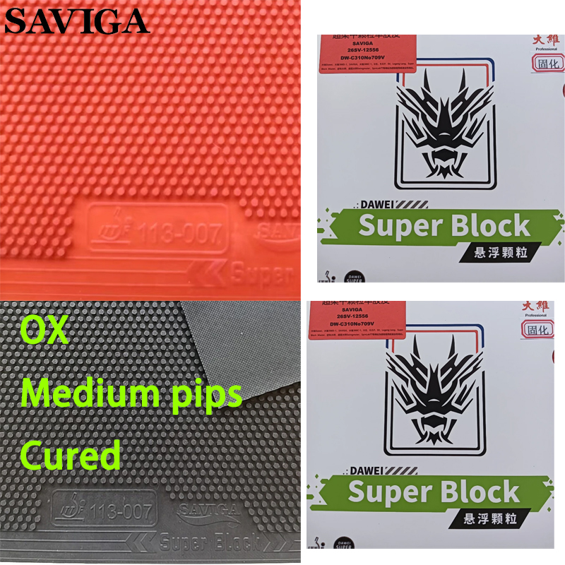 Badminton Single - SAVIGA OX Long Pips Single Ping