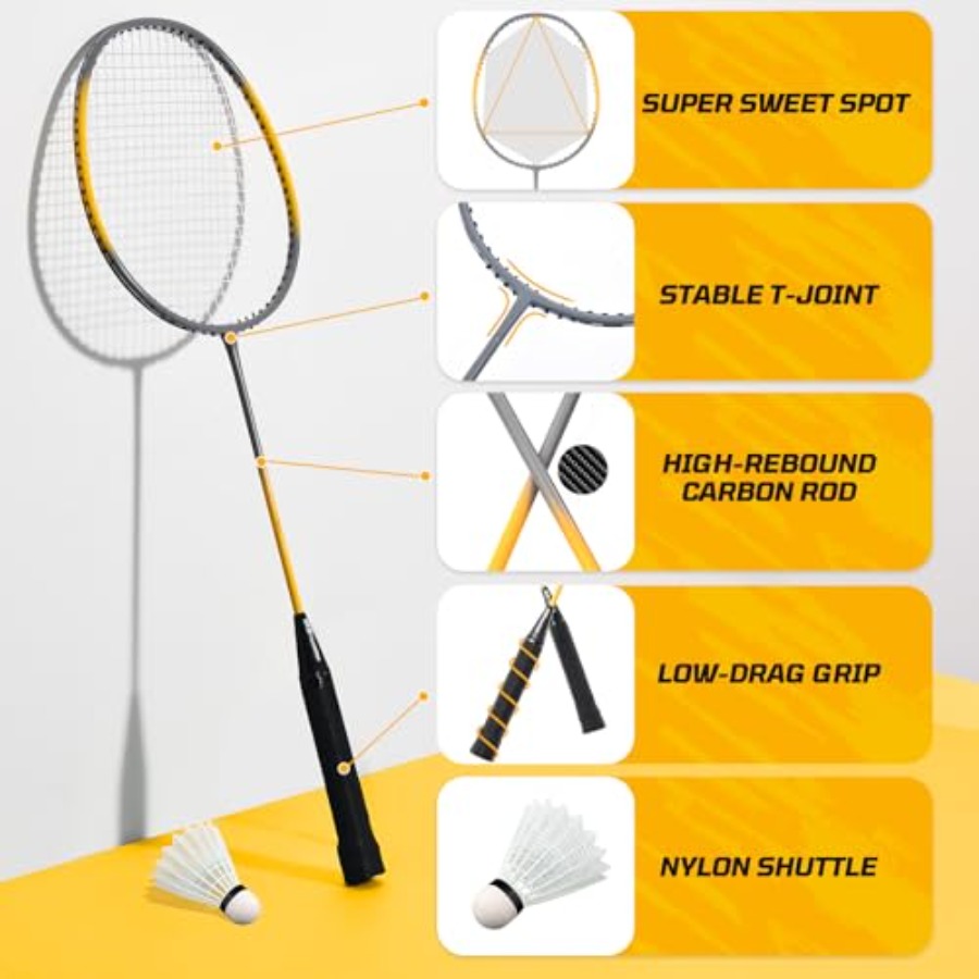 Backyard outdoor badminton set – обзор и цена Badminton Outdoor