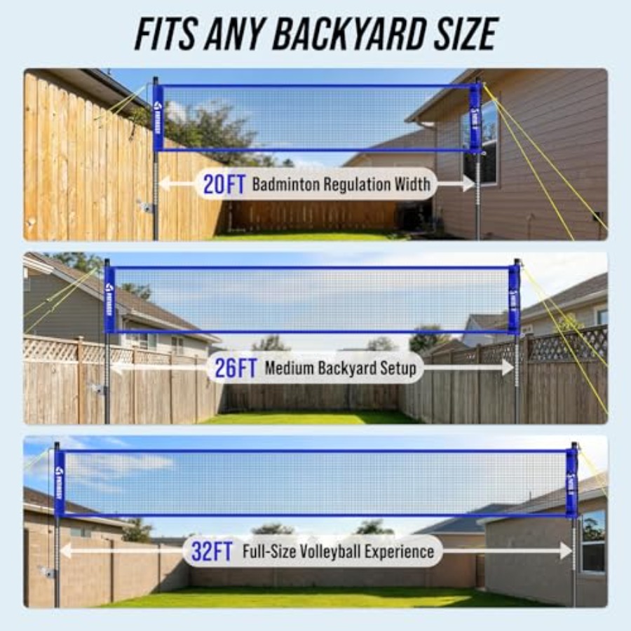 Volleyball Badminton Net Set C – обзор и цена Badminton Net