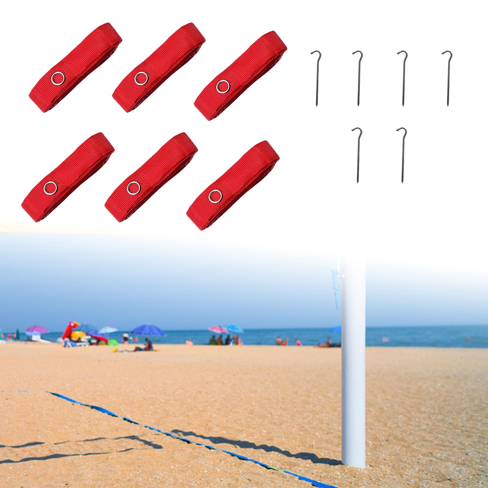 6Pcs Beach Volleyball Lines Bo – обзор и цена Badminton Single