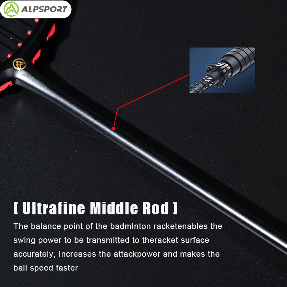 Alpsport MH-V5 5U 75g Wave Leg – обзор и цена Li Ning Racket