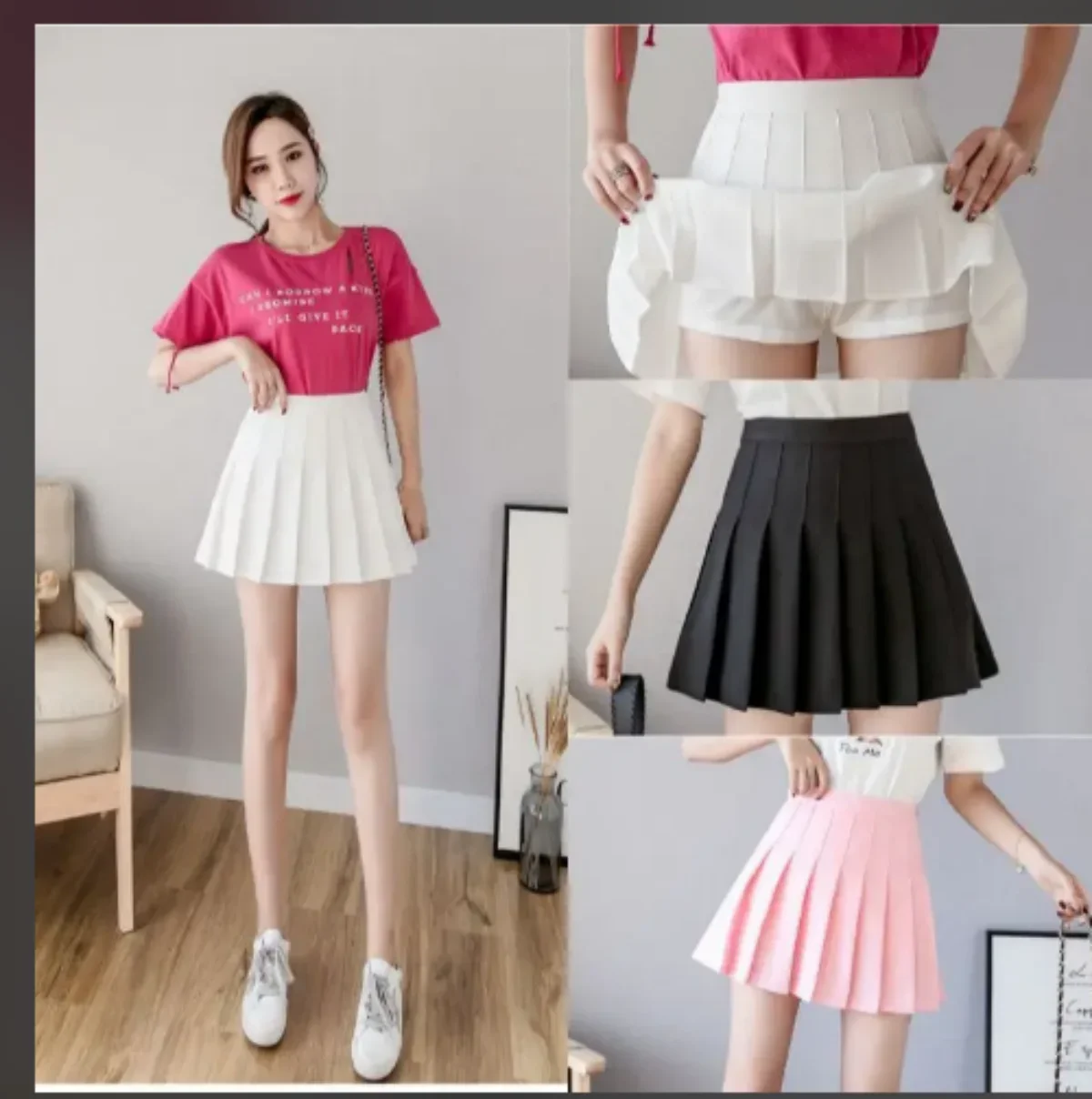 Zoki Sexy Women Pleated Skirts – обзор и цена Badminton Korea