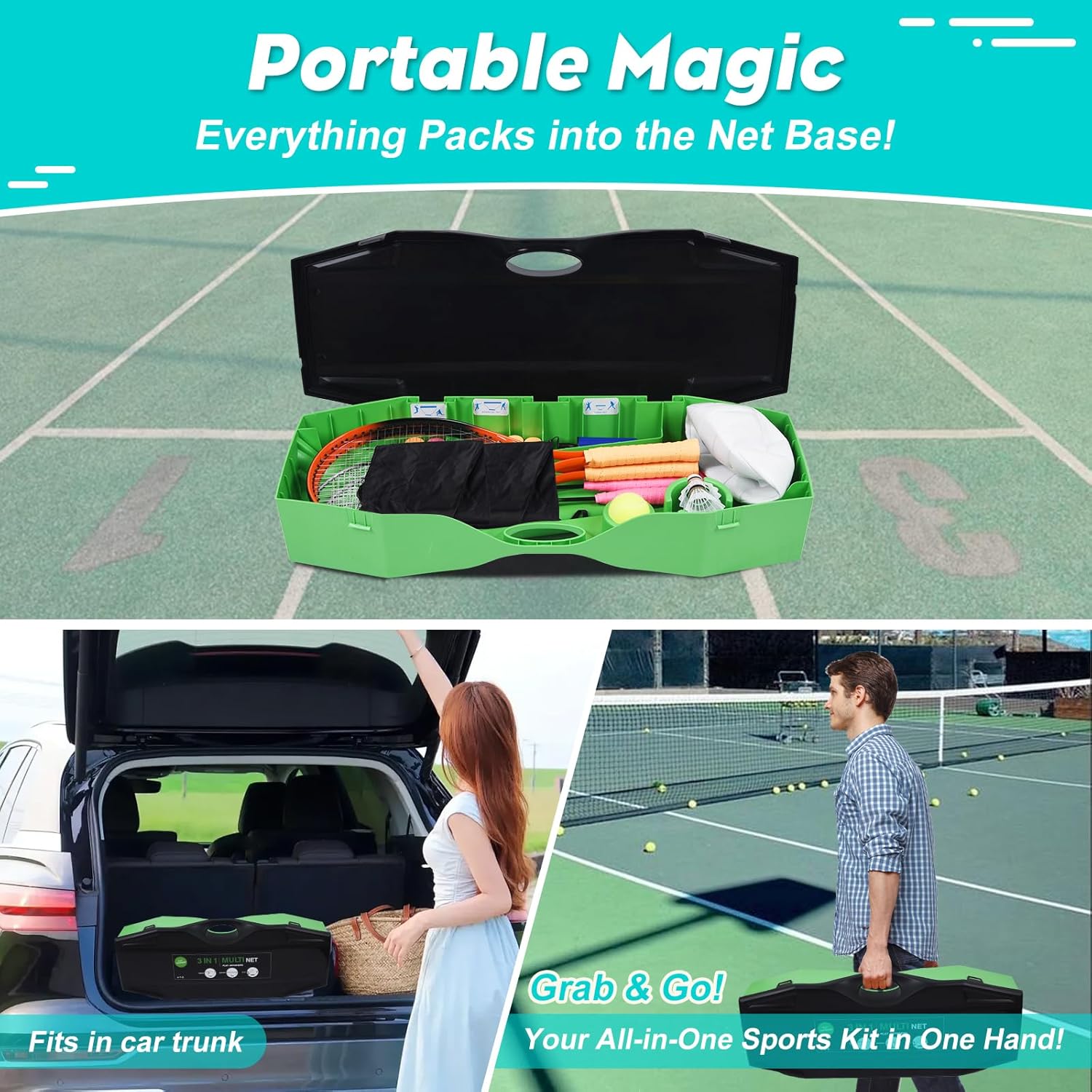 3-in-1 Outdoor Sports Set: Bad – обзор и цена Badminton Outdoor